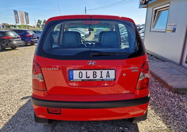 Hyundai Atos cena 8900 przebieg: 74977, rok produkcji 2007 z Otwock małe 436